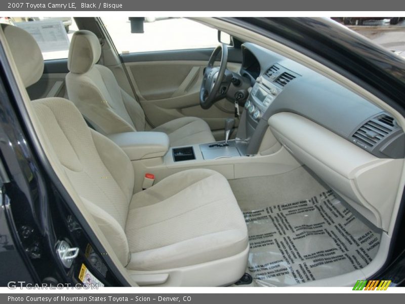 Black / Bisque 2007 Toyota Camry LE