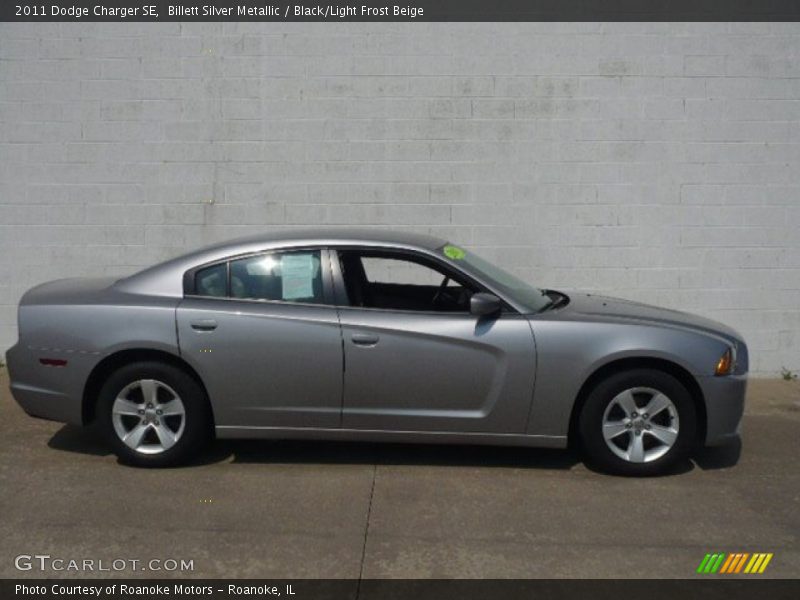 Billett Silver Metallic / Black/Light Frost Beige 2011 Dodge Charger SE