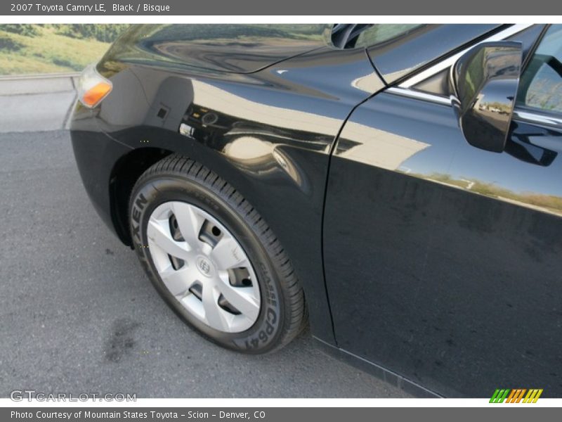 Black / Bisque 2007 Toyota Camry LE