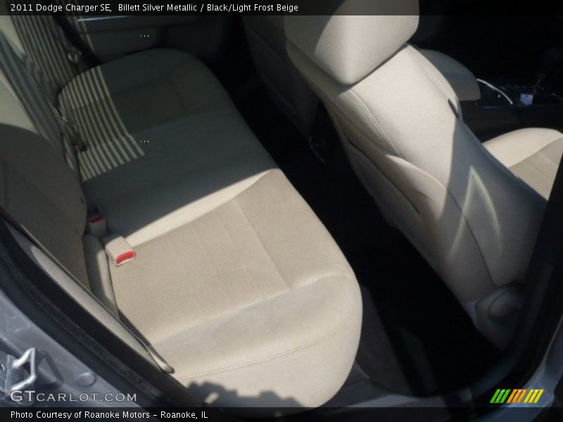 Billett Silver Metallic / Black/Light Frost Beige 2011 Dodge Charger SE
