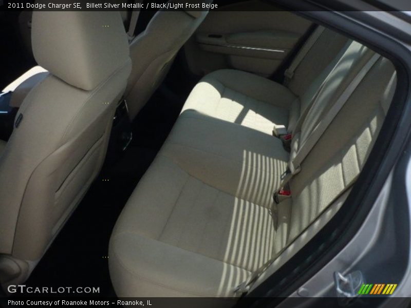 Billett Silver Metallic / Black/Light Frost Beige 2011 Dodge Charger SE