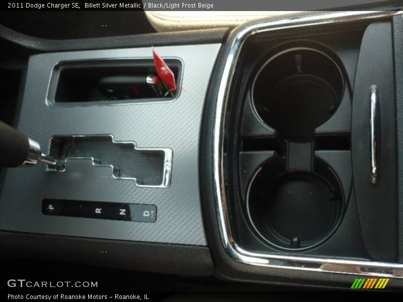 Billett Silver Metallic / Black/Light Frost Beige 2011 Dodge Charger SE