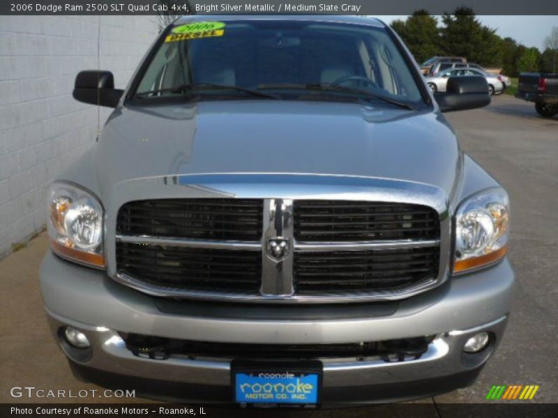 Bright Silver Metallic / Medium Slate Gray 2006 Dodge Ram 2500 SLT Quad Cab 4x4