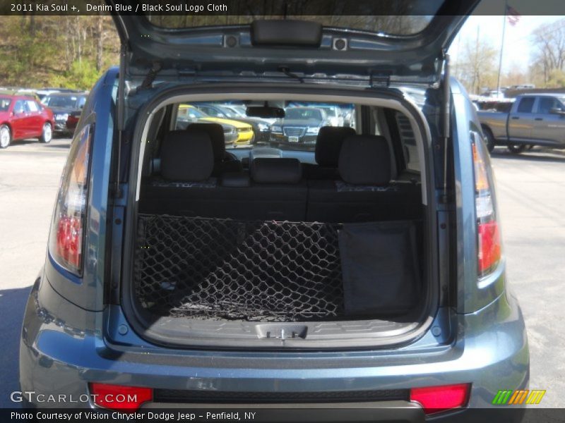 Denim Blue / Black Soul Logo Cloth 2011 Kia Soul +