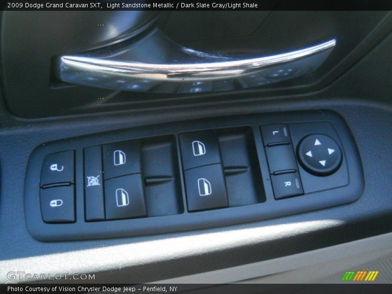 Light Sandstone Metallic / Dark Slate Gray/Light Shale 2009 Dodge Grand Caravan SXT