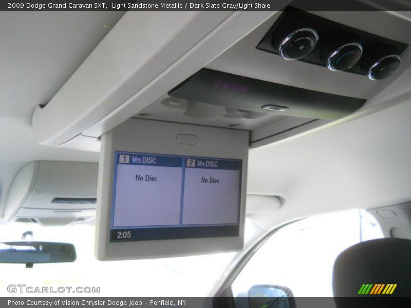 Light Sandstone Metallic / Dark Slate Gray/Light Shale 2009 Dodge Grand Caravan SXT