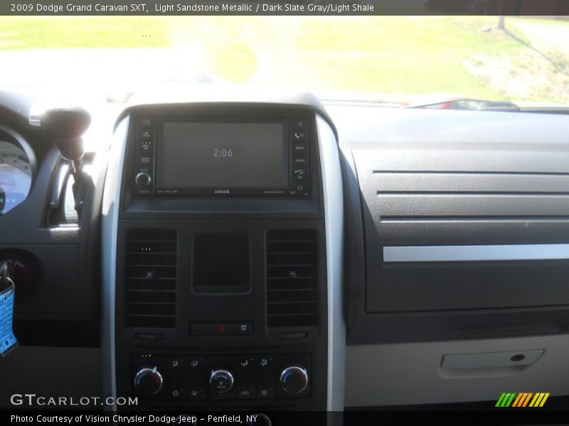 Light Sandstone Metallic / Dark Slate Gray/Light Shale 2009 Dodge Grand Caravan SXT