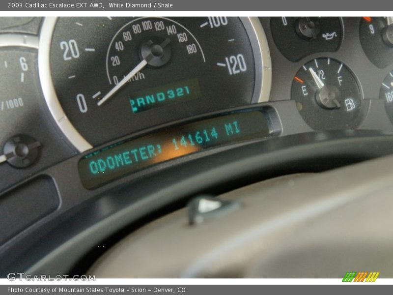 White Diamond / Shale 2003 Cadillac Escalade EXT AWD