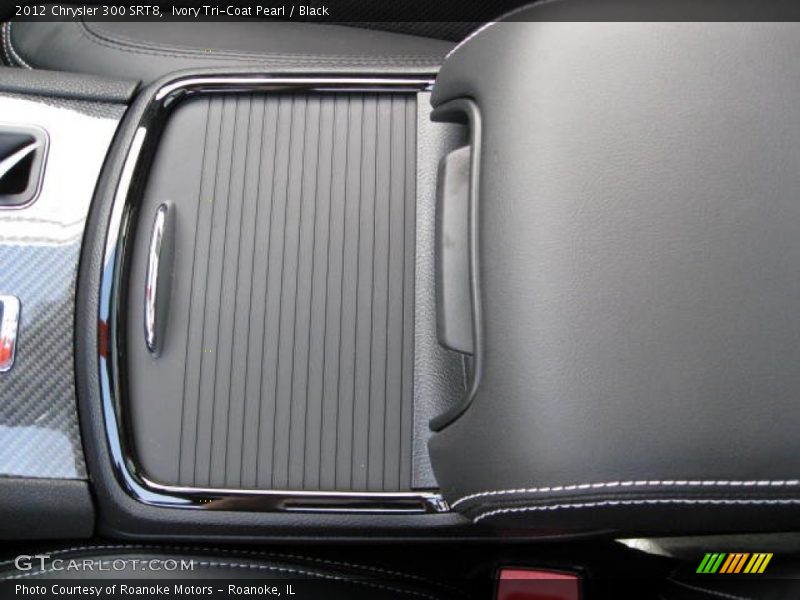 Ivory Tri-Coat Pearl / Black 2012 Chrysler 300 SRT8