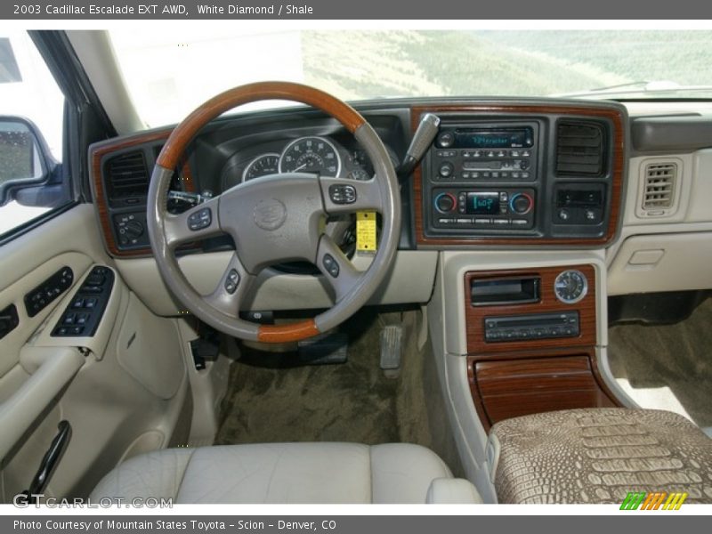 White Diamond / Shale 2003 Cadillac Escalade EXT AWD