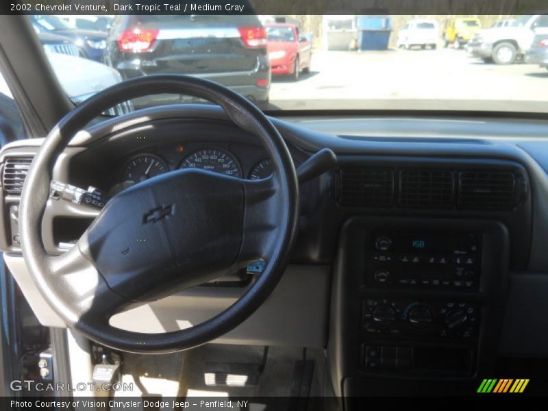 Dark Tropic Teal / Medium Gray 2002 Chevrolet Venture