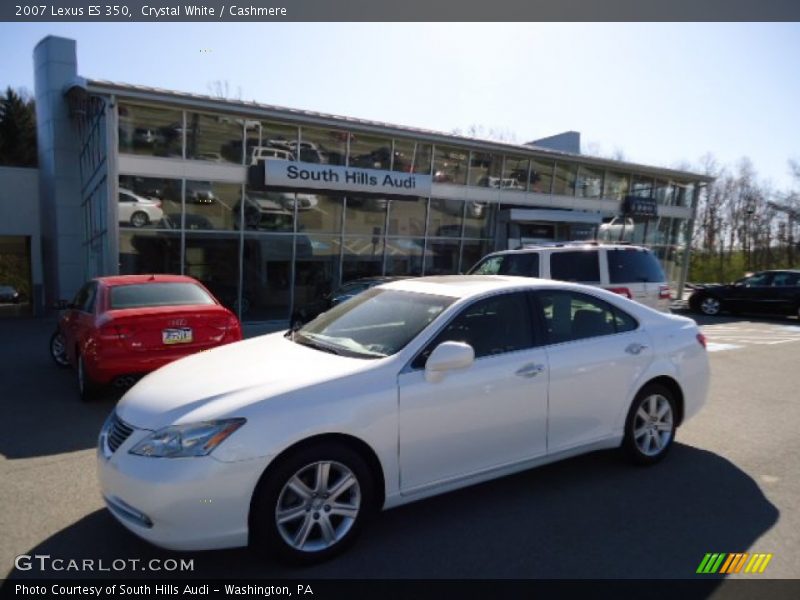 Crystal White / Cashmere 2007 Lexus ES 350