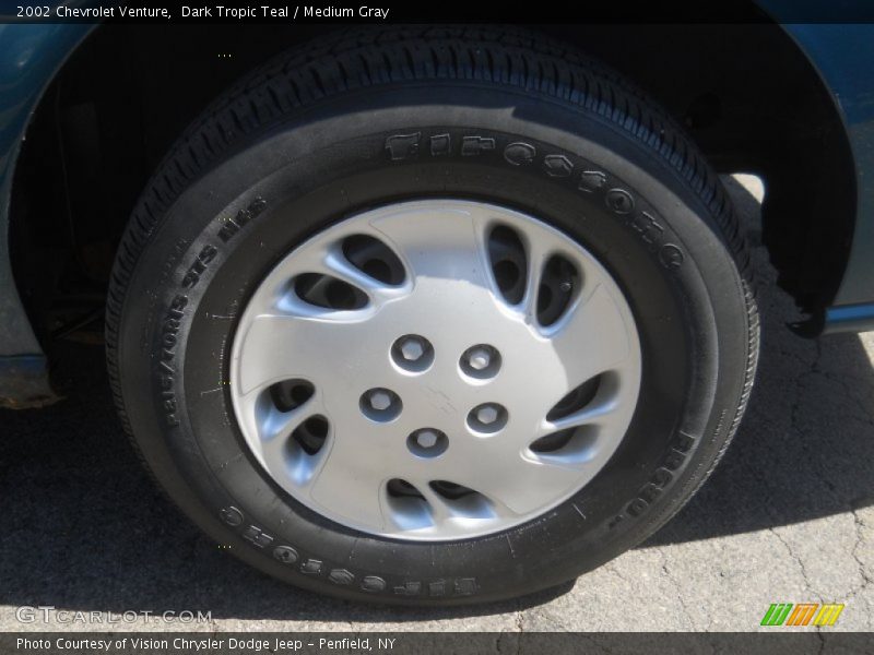 Dark Tropic Teal / Medium Gray 2002 Chevrolet Venture