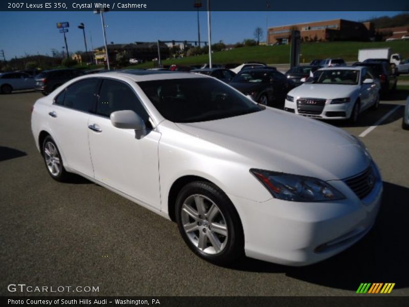 Crystal White / Cashmere 2007 Lexus ES 350