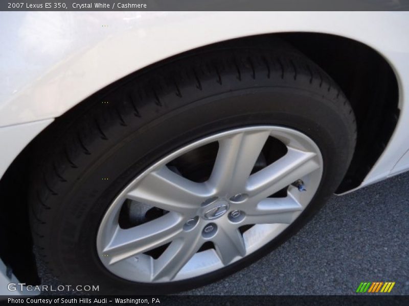 Crystal White / Cashmere 2007 Lexus ES 350