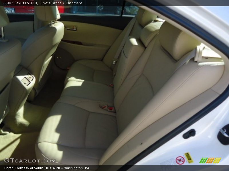 Crystal White / Cashmere 2007 Lexus ES 350