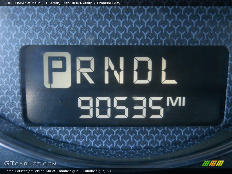 Dark Blue Metallic / Titanium Gray 2006 Chevrolet Malibu LT Sedan