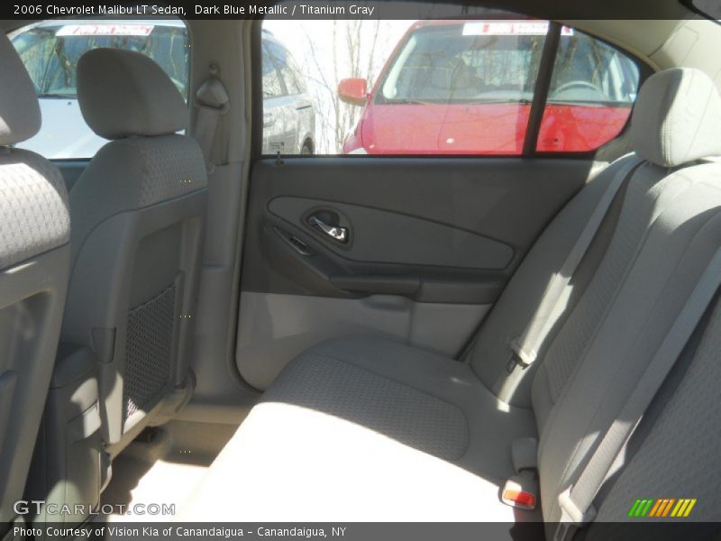 Dark Blue Metallic / Titanium Gray 2006 Chevrolet Malibu LT Sedan