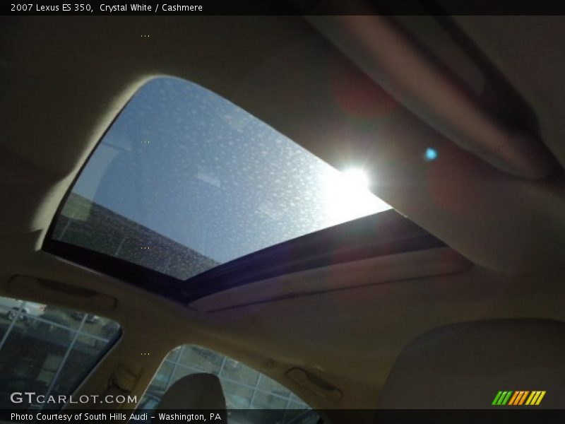 Crystal White / Cashmere 2007 Lexus ES 350