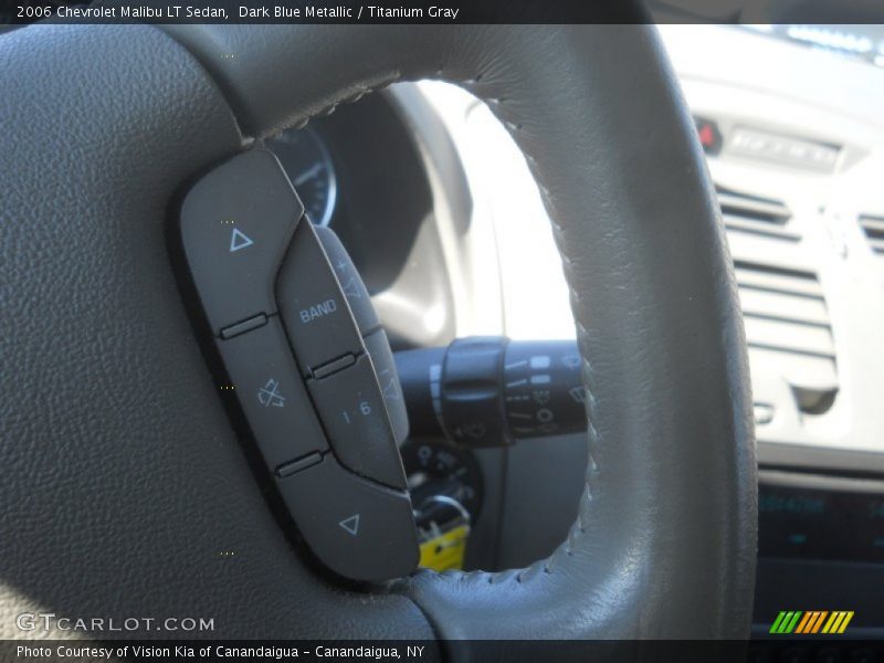 Dark Blue Metallic / Titanium Gray 2006 Chevrolet Malibu LT Sedan