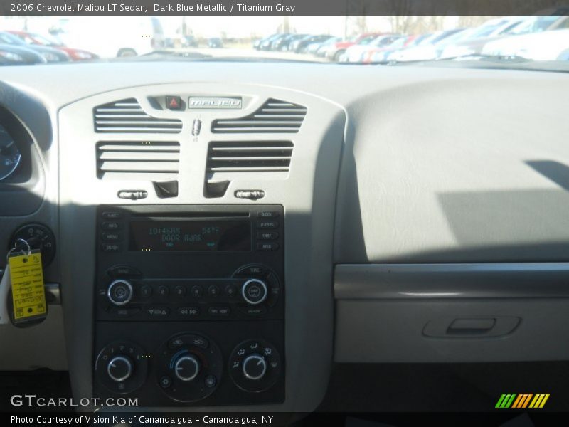 Dark Blue Metallic / Titanium Gray 2006 Chevrolet Malibu LT Sedan