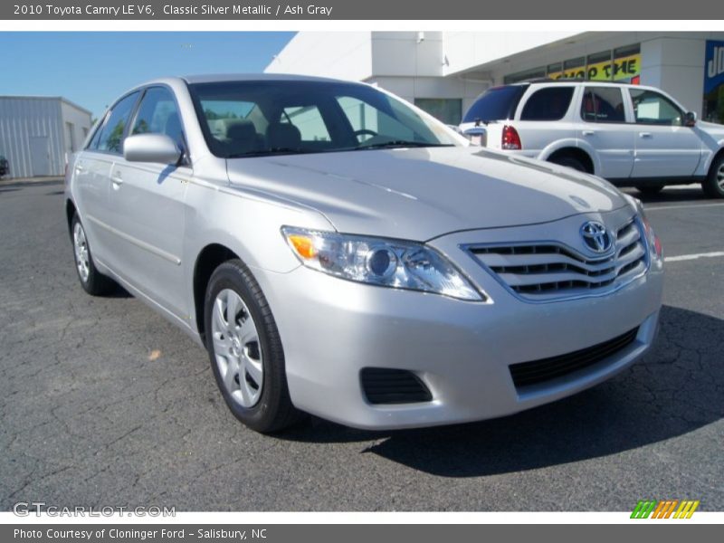 Classic Silver Metallic / Ash Gray 2010 Toyota Camry LE V6