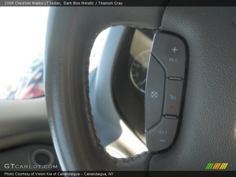 Dark Blue Metallic / Titanium Gray 2006 Chevrolet Malibu LT Sedan