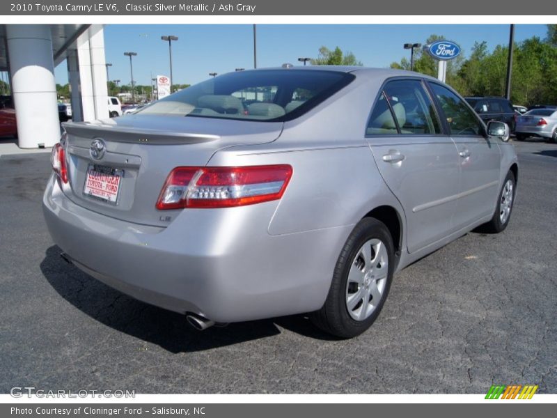 Classic Silver Metallic / Ash Gray 2010 Toyota Camry LE V6