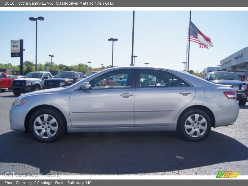 Classic Silver Metallic / Ash Gray 2010 Toyota Camry LE V6