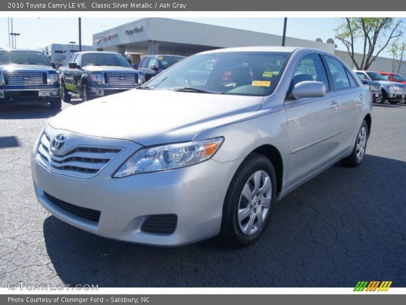 Classic Silver Metallic / Ash Gray 2010 Toyota Camry LE V6