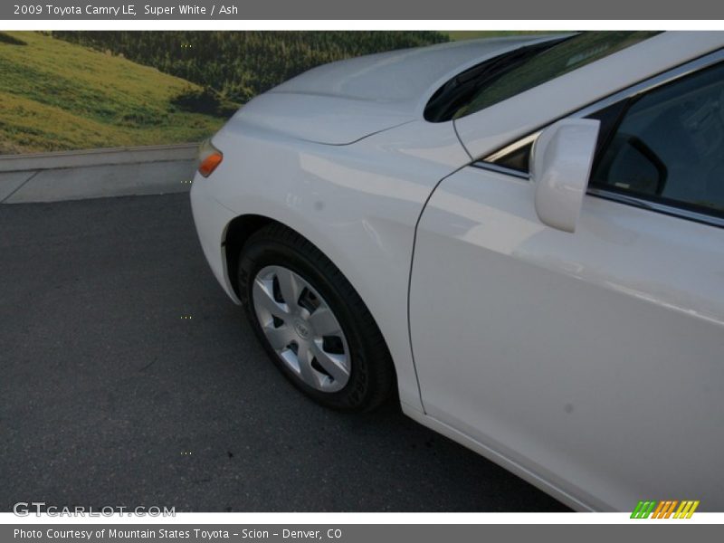 Super White / Ash 2009 Toyota Camry LE