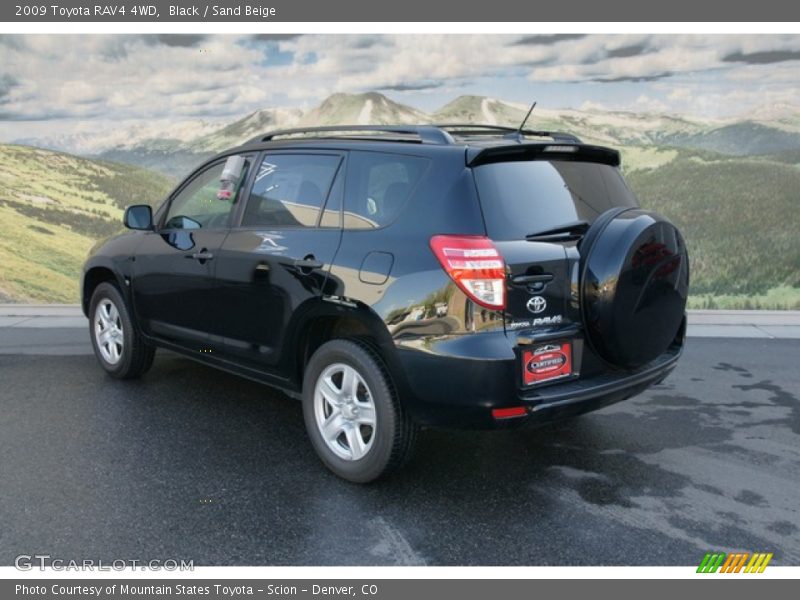 Black / Sand Beige 2009 Toyota RAV4 4WD