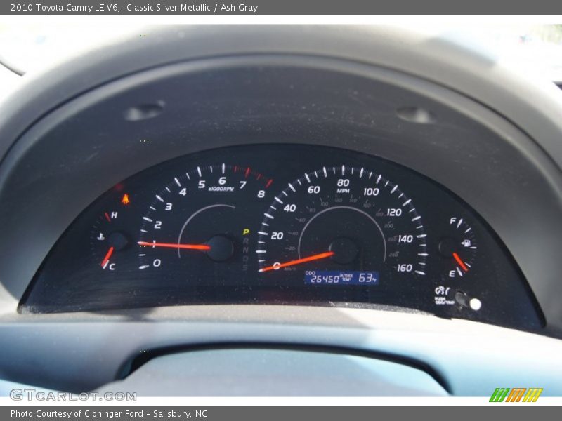 Classic Silver Metallic / Ash Gray 2010 Toyota Camry LE V6