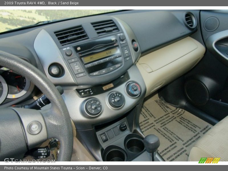 Black / Sand Beige 2009 Toyota RAV4 4WD