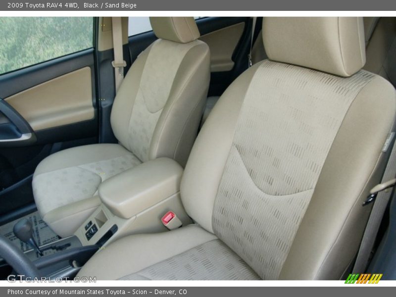Black / Sand Beige 2009 Toyota RAV4 4WD