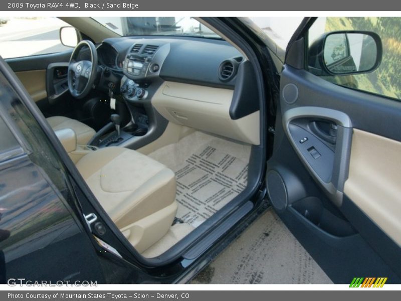 Black / Sand Beige 2009 Toyota RAV4 4WD