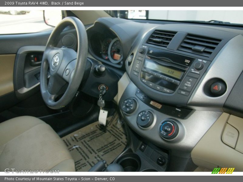 Black / Sand Beige 2009 Toyota RAV4 4WD