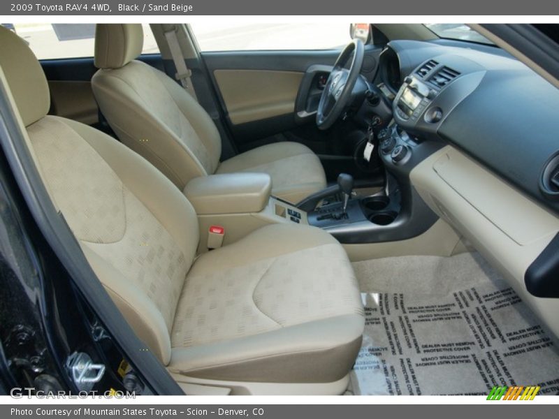 Black / Sand Beige 2009 Toyota RAV4 4WD