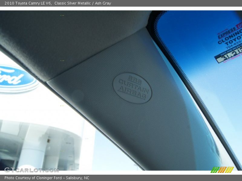 Classic Silver Metallic / Ash Gray 2010 Toyota Camry LE V6