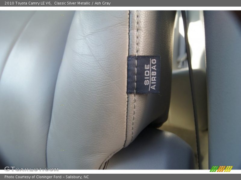Classic Silver Metallic / Ash Gray 2010 Toyota Camry LE V6