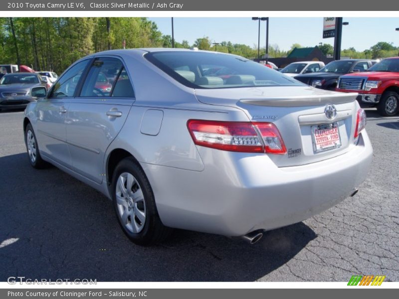 Classic Silver Metallic / Ash Gray 2010 Toyota Camry LE V6