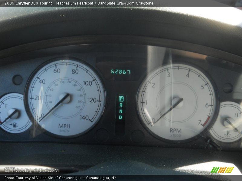 Magnesium Pearlcoat / Dark Slate Gray/Light Graystone 2006 Chrysler 300 Touring