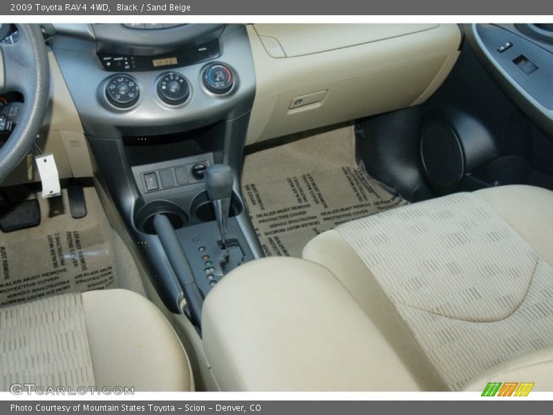Black / Sand Beige 2009 Toyota RAV4 4WD
