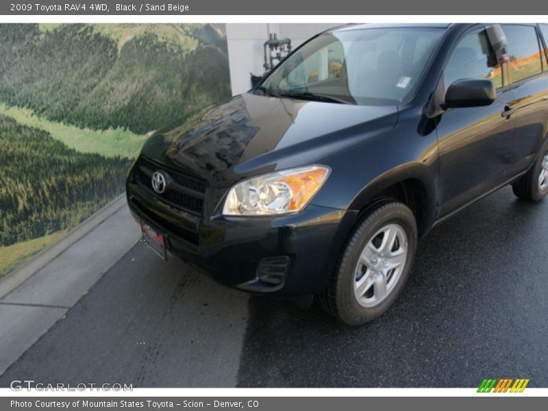 Black / Sand Beige 2009 Toyota RAV4 4WD