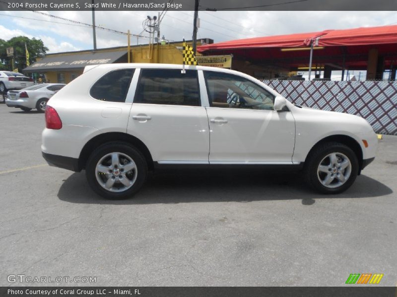 Sand White / Havanna/Sand Beige 2004 Porsche Cayenne S