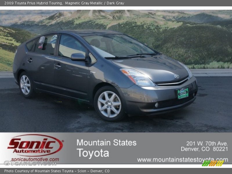 Magnetic Gray Metallic / Dark Gray 2009 Toyota Prius Hybrid Touring