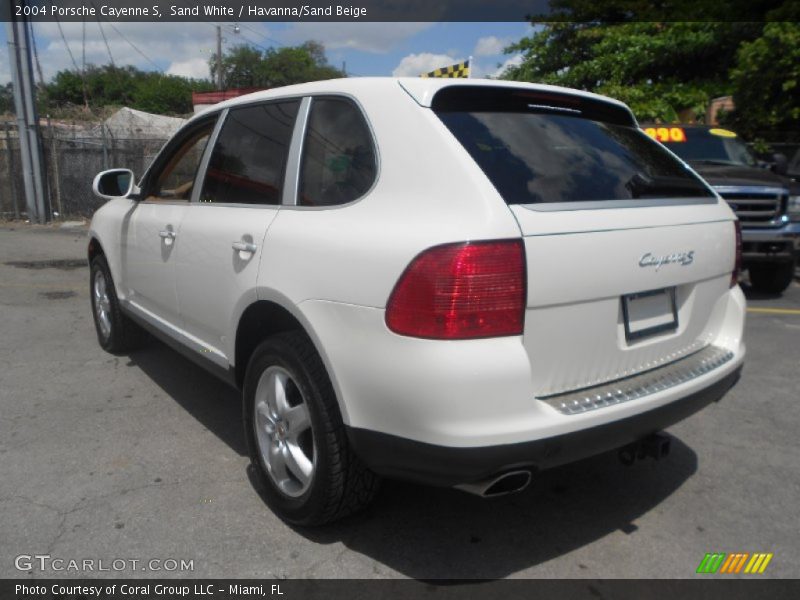 Sand White / Havanna/Sand Beige 2004 Porsche Cayenne S
