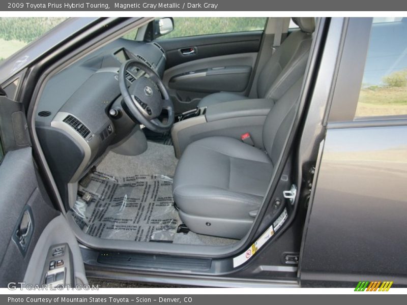 Magnetic Gray Metallic / Dark Gray 2009 Toyota Prius Hybrid Touring