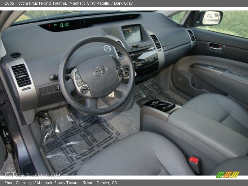 Magnetic Gray Metallic / Dark Gray 2009 Toyota Prius Hybrid Touring