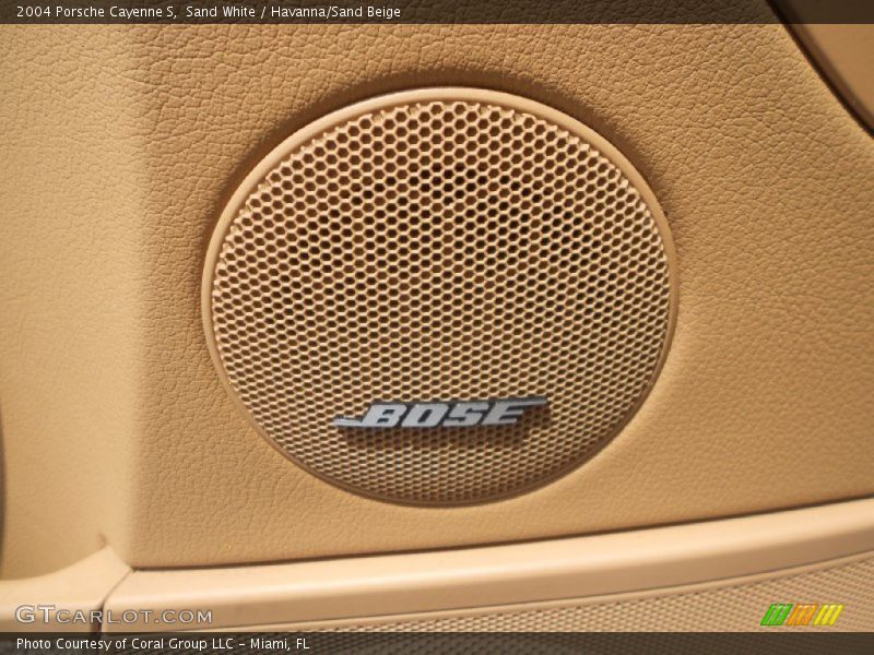 Sand White / Havanna/Sand Beige 2004 Porsche Cayenne S